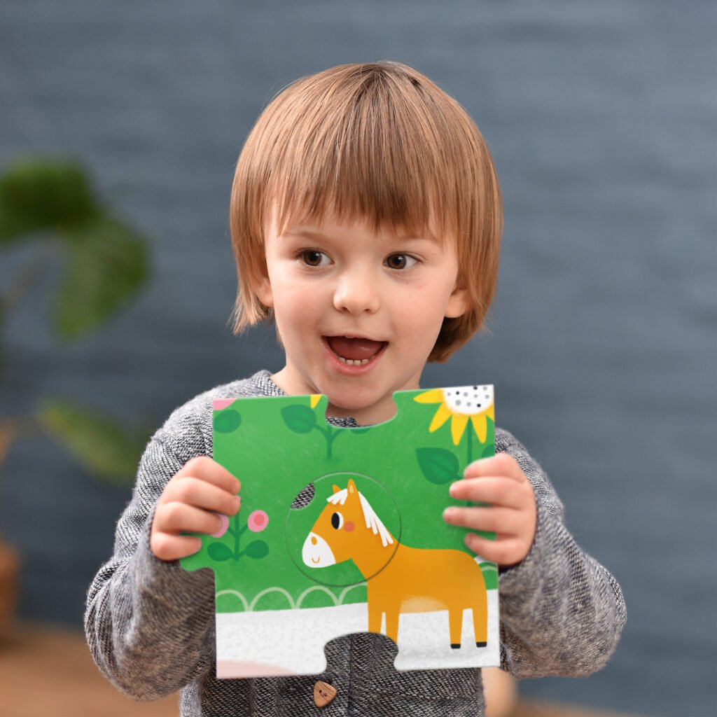 Suuuper Size Puzzle Farm Match Fun - farm toddler puzzle