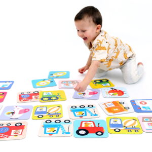 Memory game for toddlers - Suuuper Size Memory Game Vehicles