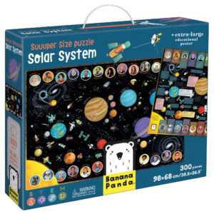 Suuuper Size Puzzle Solar System - jumbo floor space puzzle for kids