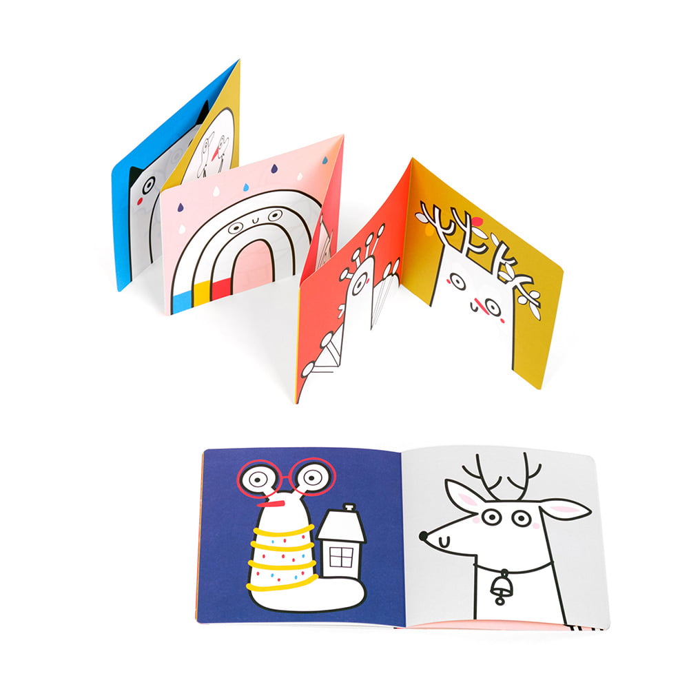 Looong Coloring Books - Ready to Color Forest