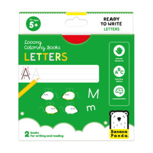 Looong Coloring Books - Ready to Write Letters