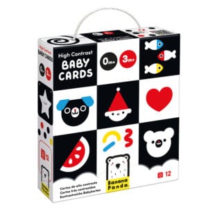 High Contrast Baby Cards 0m+ 3m+