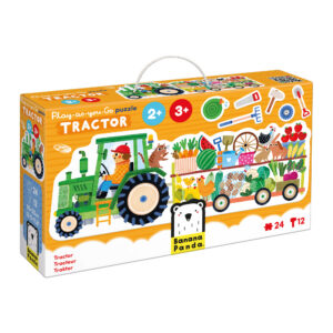 Play-as-You-Go Puzzle Tractor